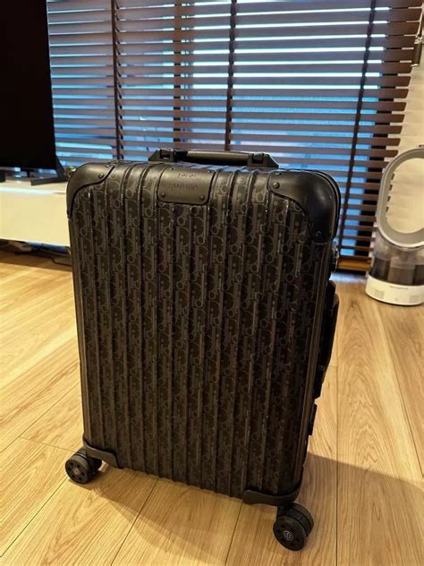 dior rimowa trunk|dior rimowa luggage price.